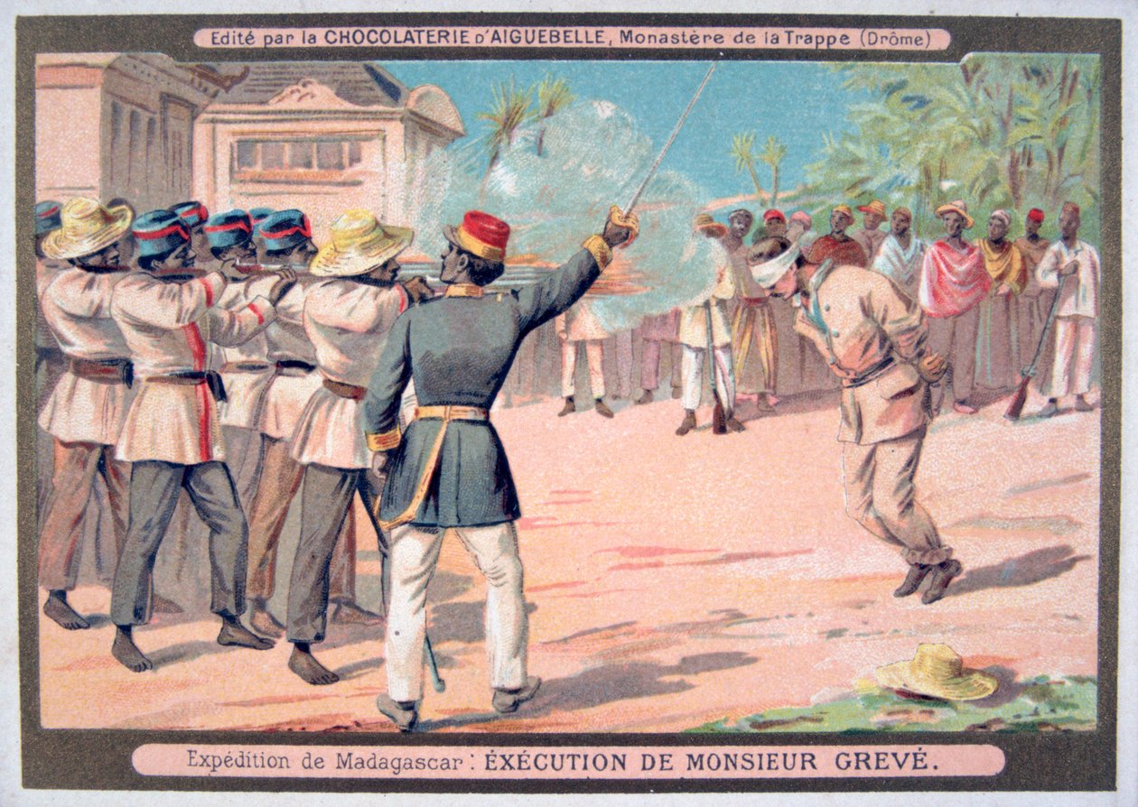 "Monsieur Greve kivégzése", Madagaszkár, 1883-1896 alkotó: Unbekannt