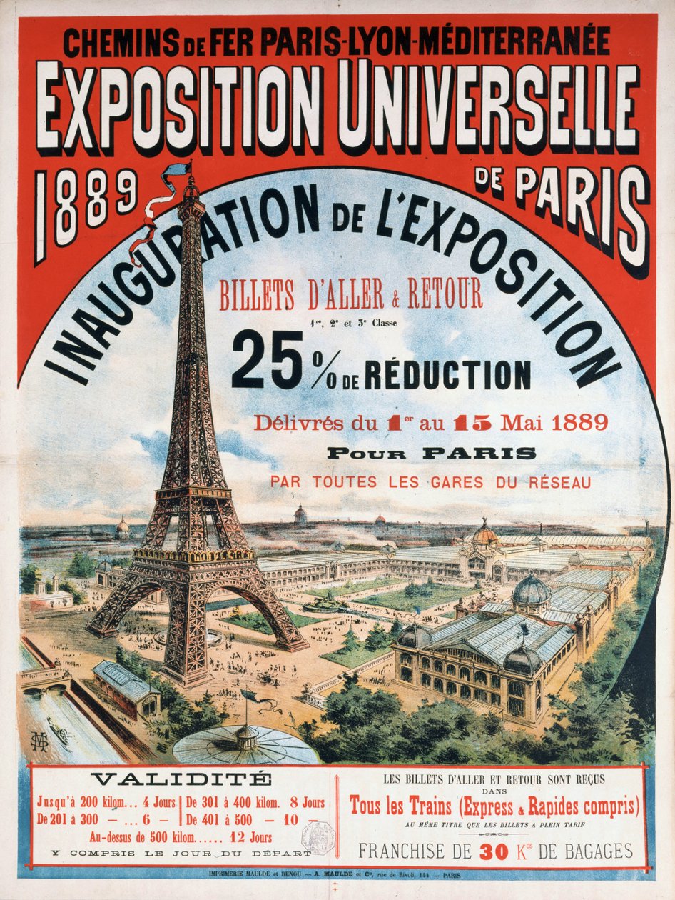 1889., 1889. évi egyetemes kiállítás. alkotó: Unbekannt