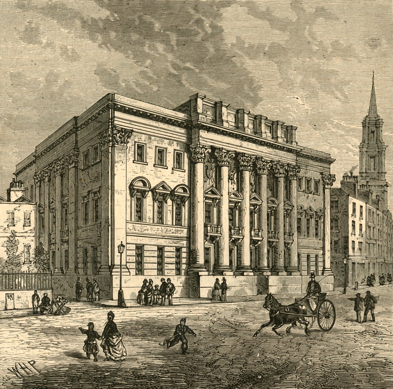 A Goldsmiths Hall külseje, 1897. alkotó: Unbekannt