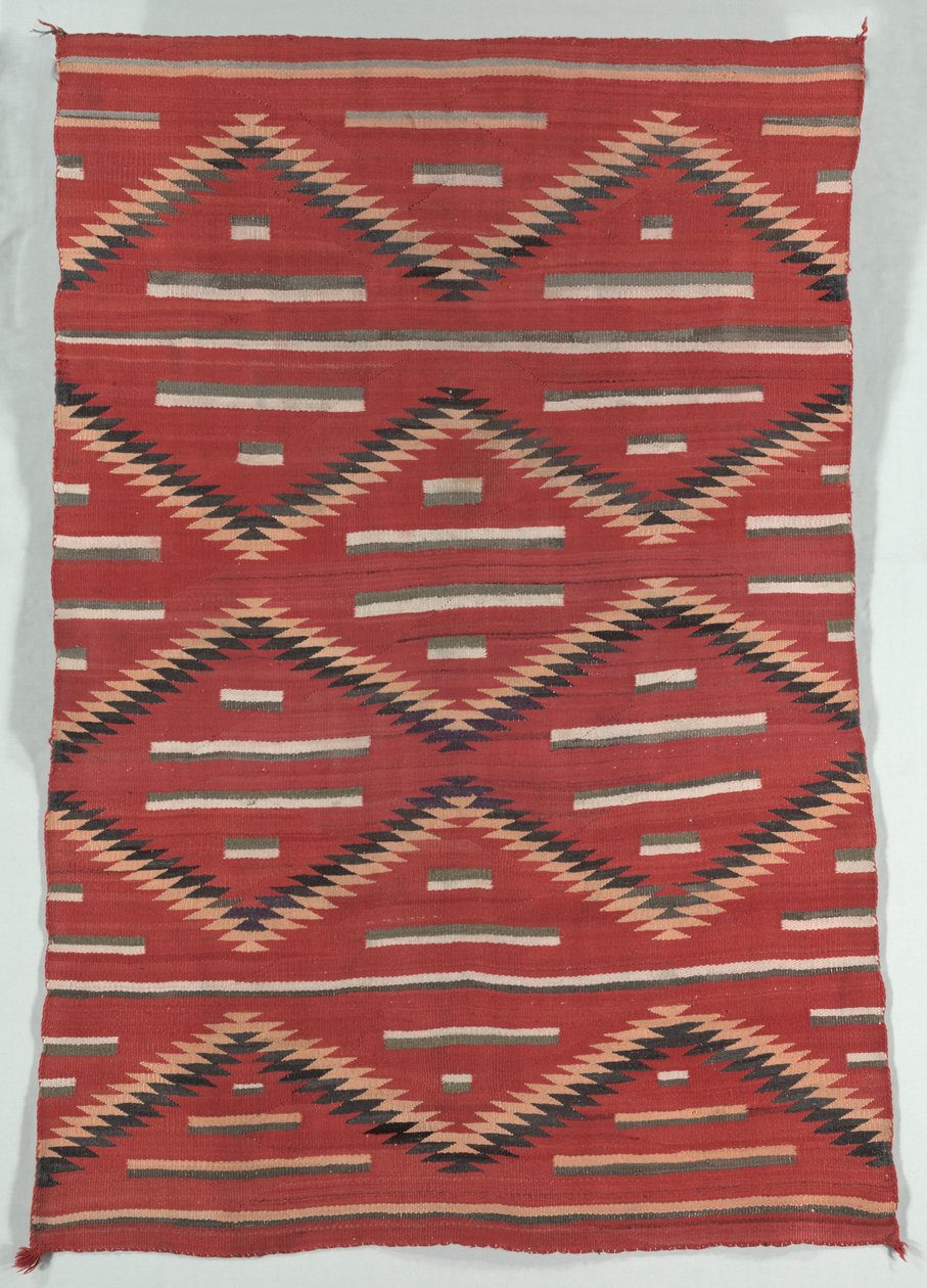 Eyedazzler stílusú szőnyeg, c. 1890-1900. alkotó: Unbekannt