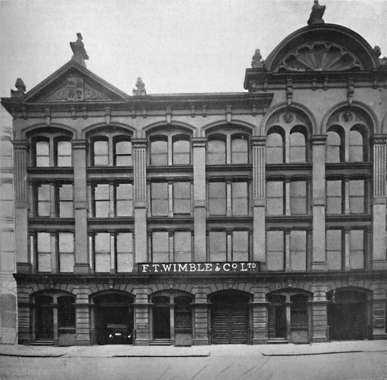 F. T. Wimble & Co., Ltd. – Központi iroda, raktár és gyár, 1919. alkotó: Unbekannt