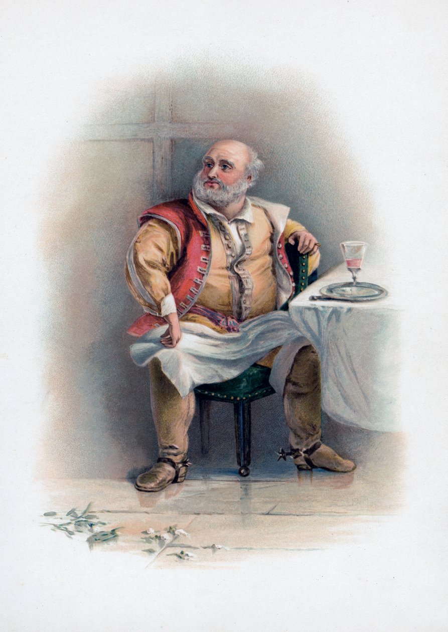Falstaff, 1891 alkotó: Unbekannt