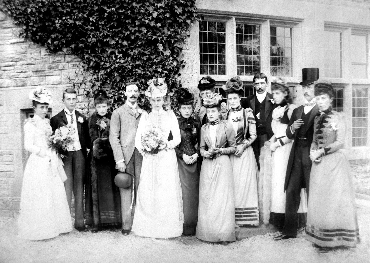 Családi fénykép, c1882 alkotó: Unbekannt