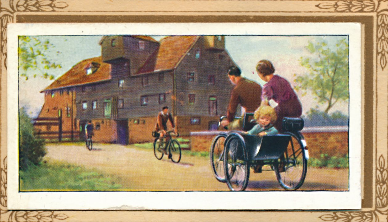 Családi tandem oldalkocsival, 1939 alkotó: Unbekannt