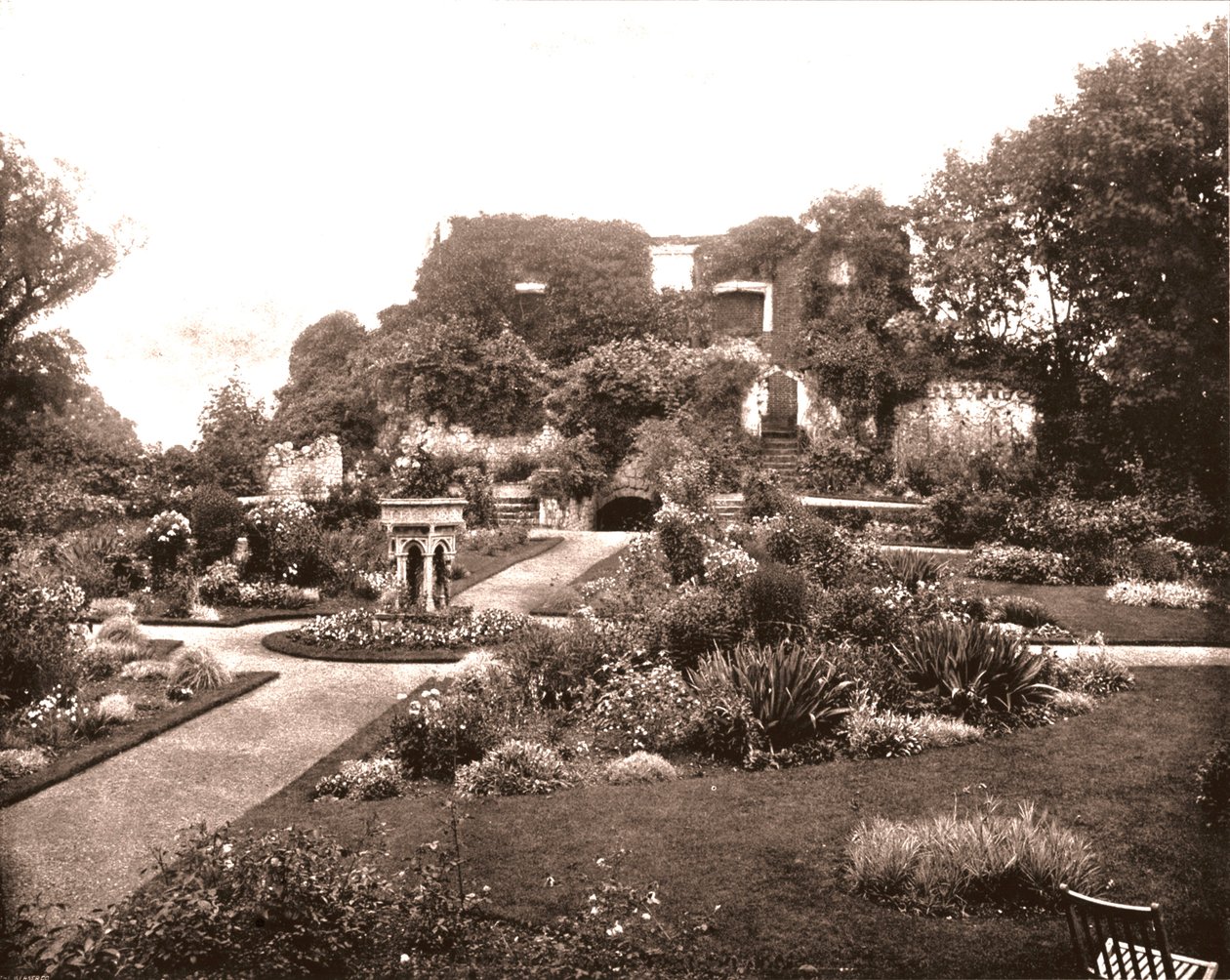 Farnham kastély, Aldershot közelében, Surrey, 1894. alkotó: Unbekannt