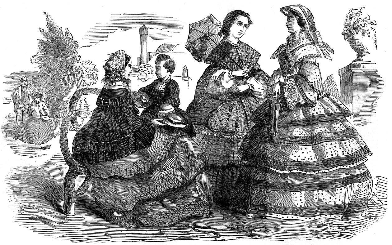 1857. augusztusi divat alkotó: Unbekannt