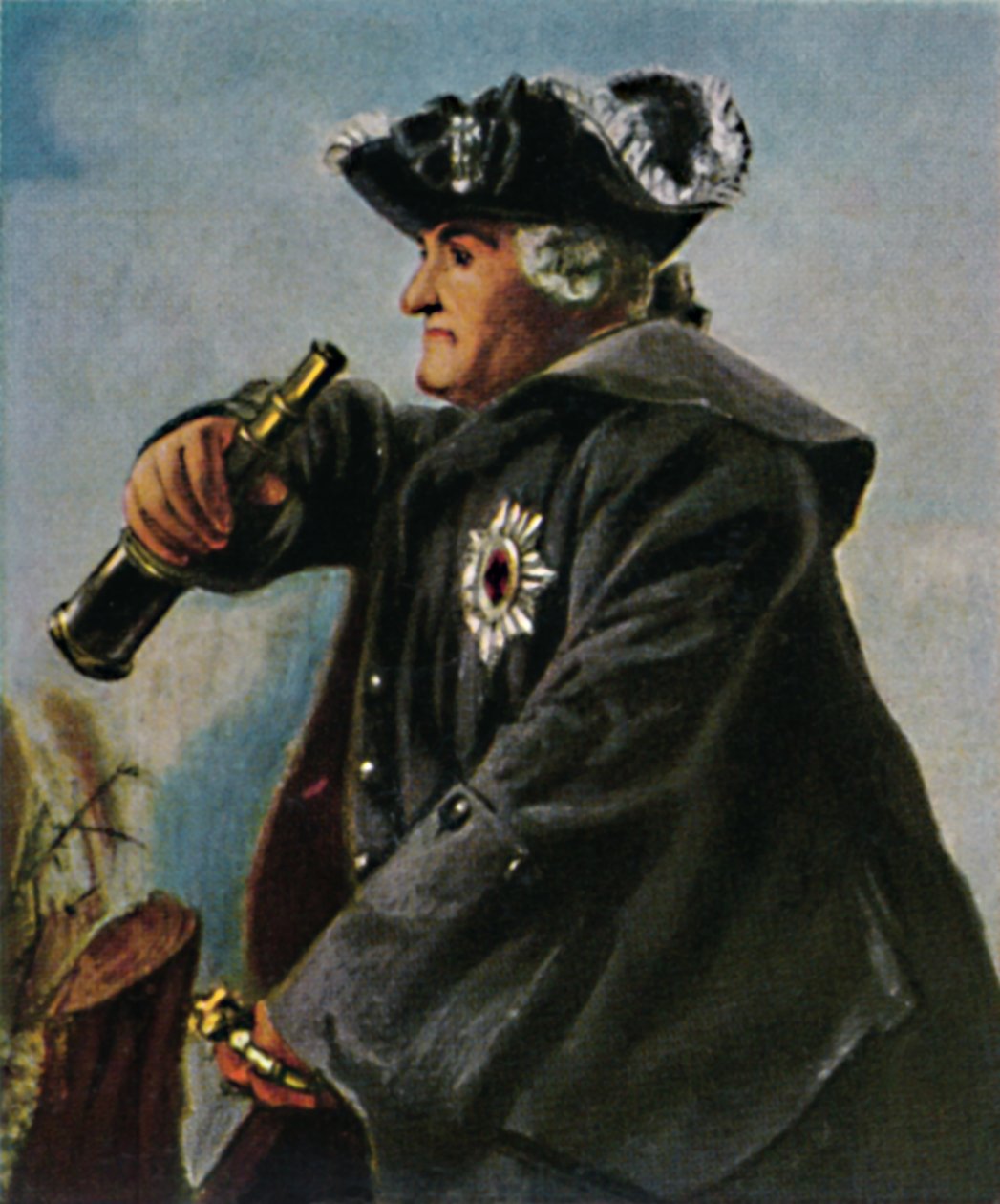 Keith tábornagy 1696-1758. - Menzel festménye, 1934. alkotó: Unbekannt