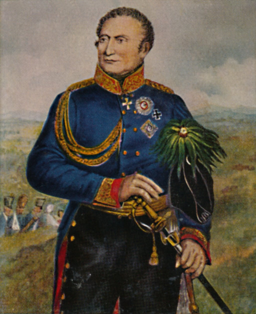 Kleist von Nollendorf tábornagy 1762-1823, 1934. alkotó: Unbekannt