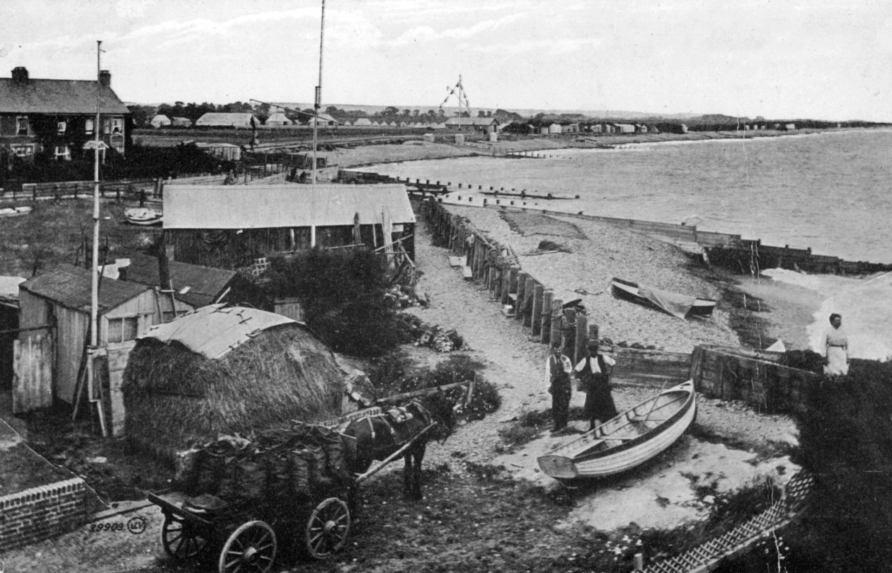 Felpham Beach, Bognor Regis közelében, Nyugat-Sussexben, 20. század eleje alkotó: Unbekannt