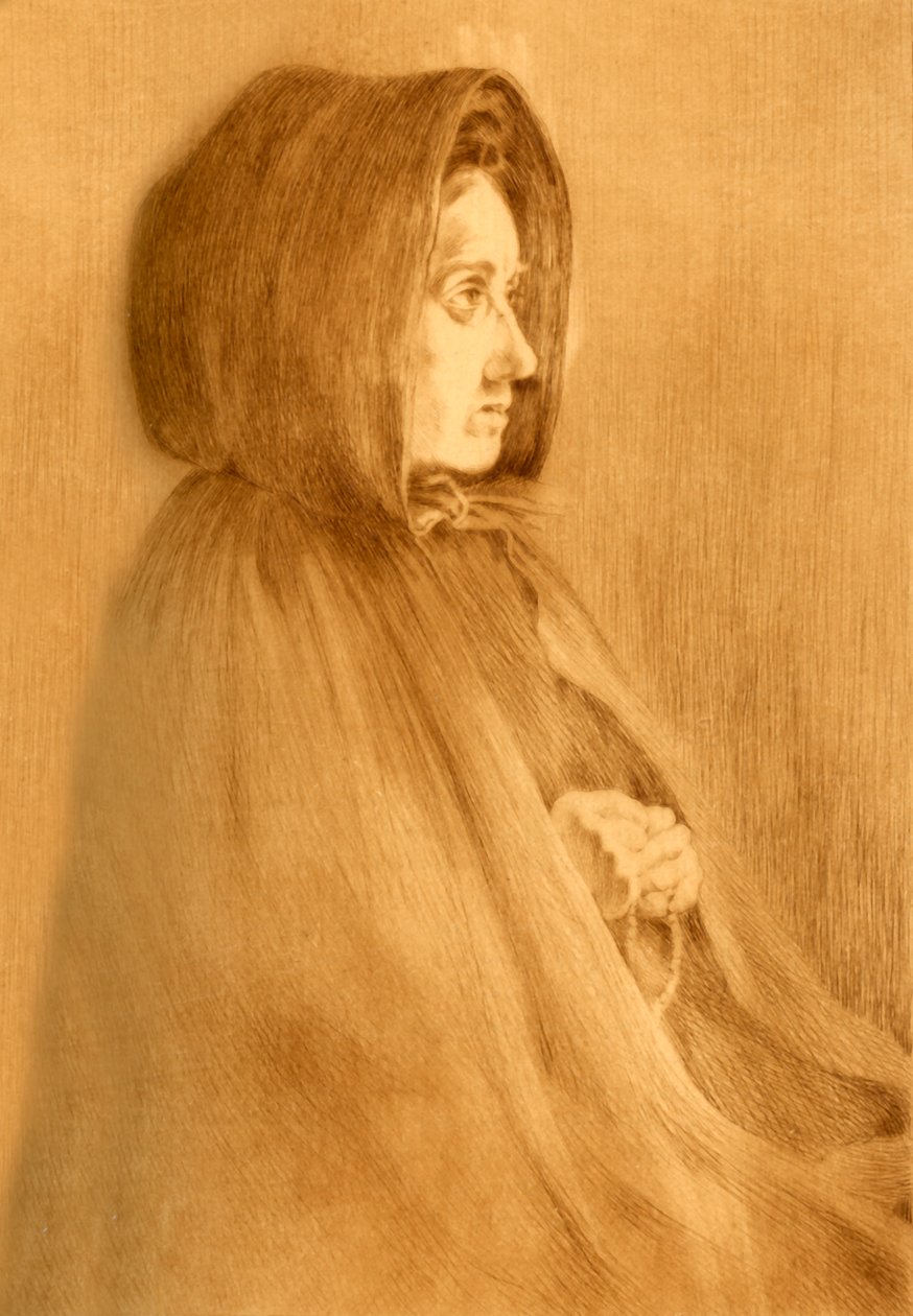 Imádkozó asszony, 1908. alkotó: Unbekannt