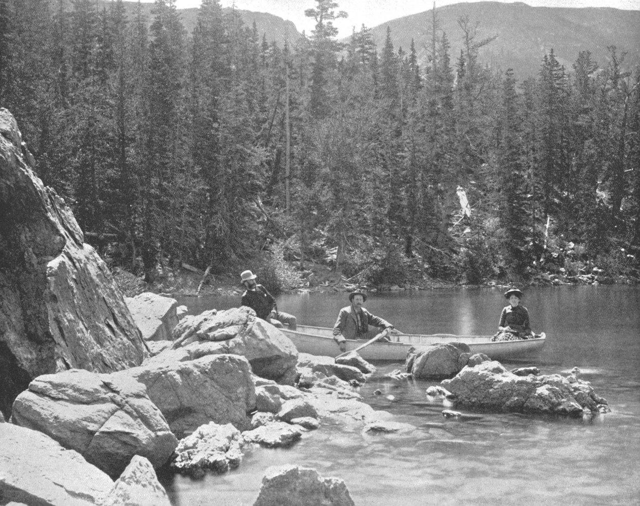 Fen Lake, Georgetown közelében, Colorado, USA, 1900. alkotó: Unbekannt