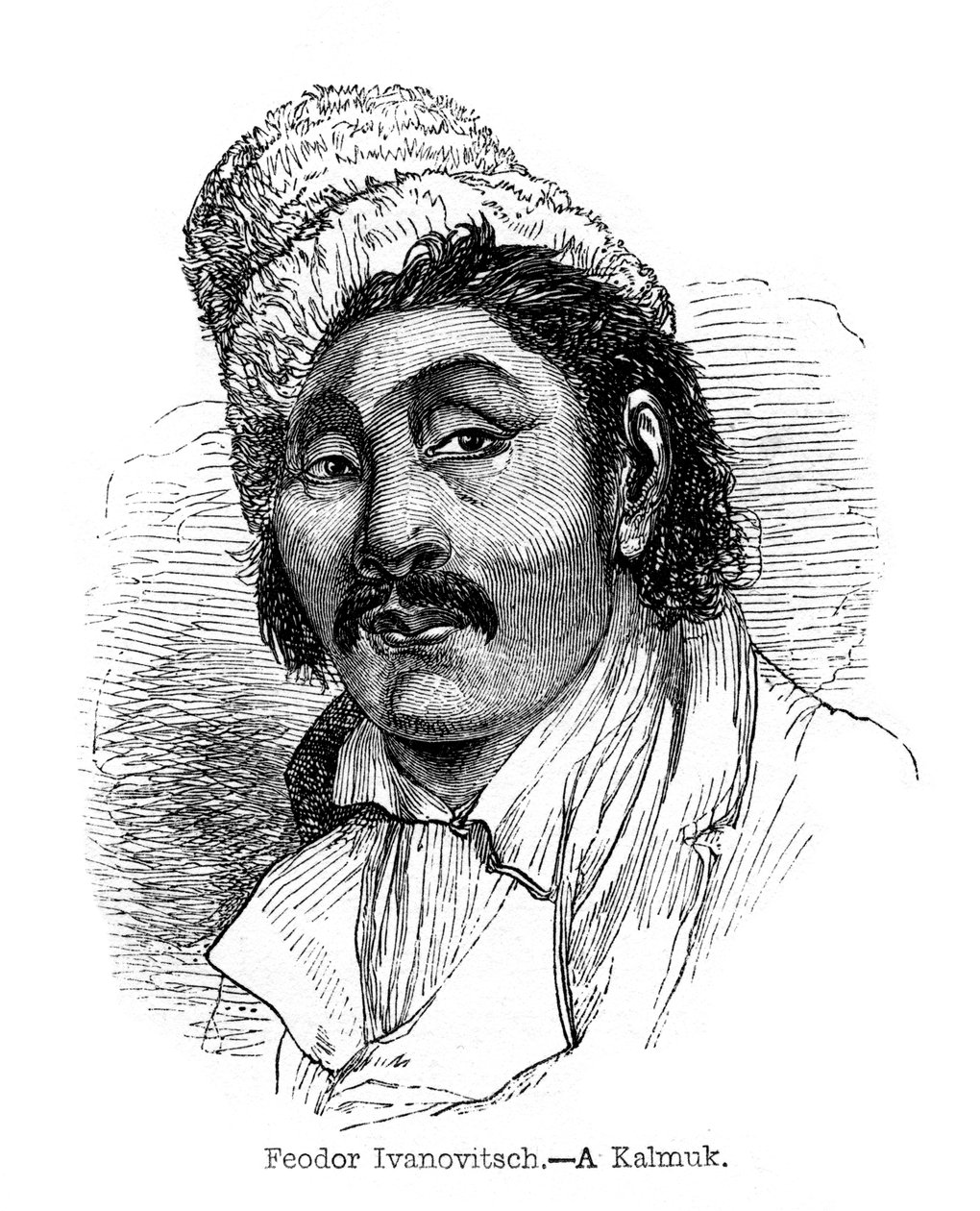 Ivanovitsch Feodor – Kalmuk, 1848 alkotó: Unbekannt