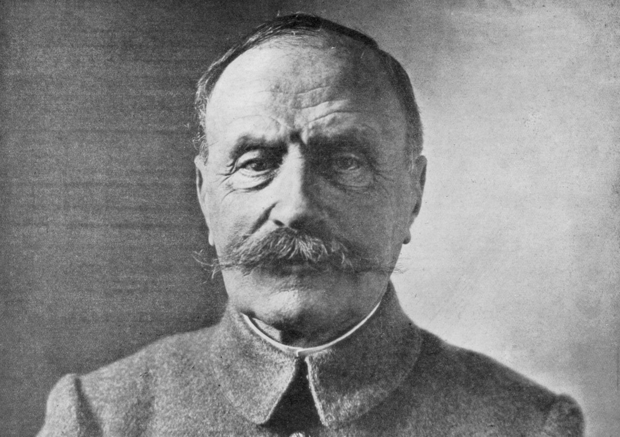 Ferdinand Foch francia tábornok és a szövetségesek legfelsőbb parancsnoka az első világháborúban, 1918. március 26. alkotó: Unbekannt
