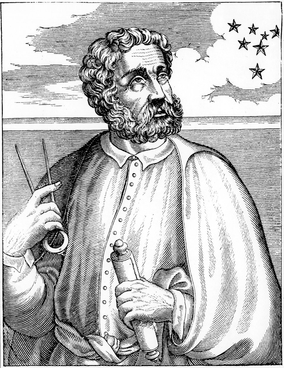 Ferdinand Magellan c1480-c1521, portugál navigátor alkotó: Unbekannt