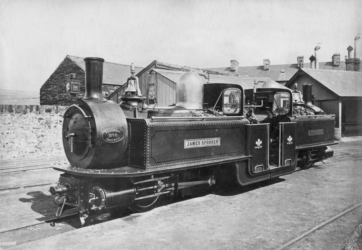 Ffestiniog Vasúti gőzmozdony No 8 James Spooner, 1872 alkotó: Unbekannt