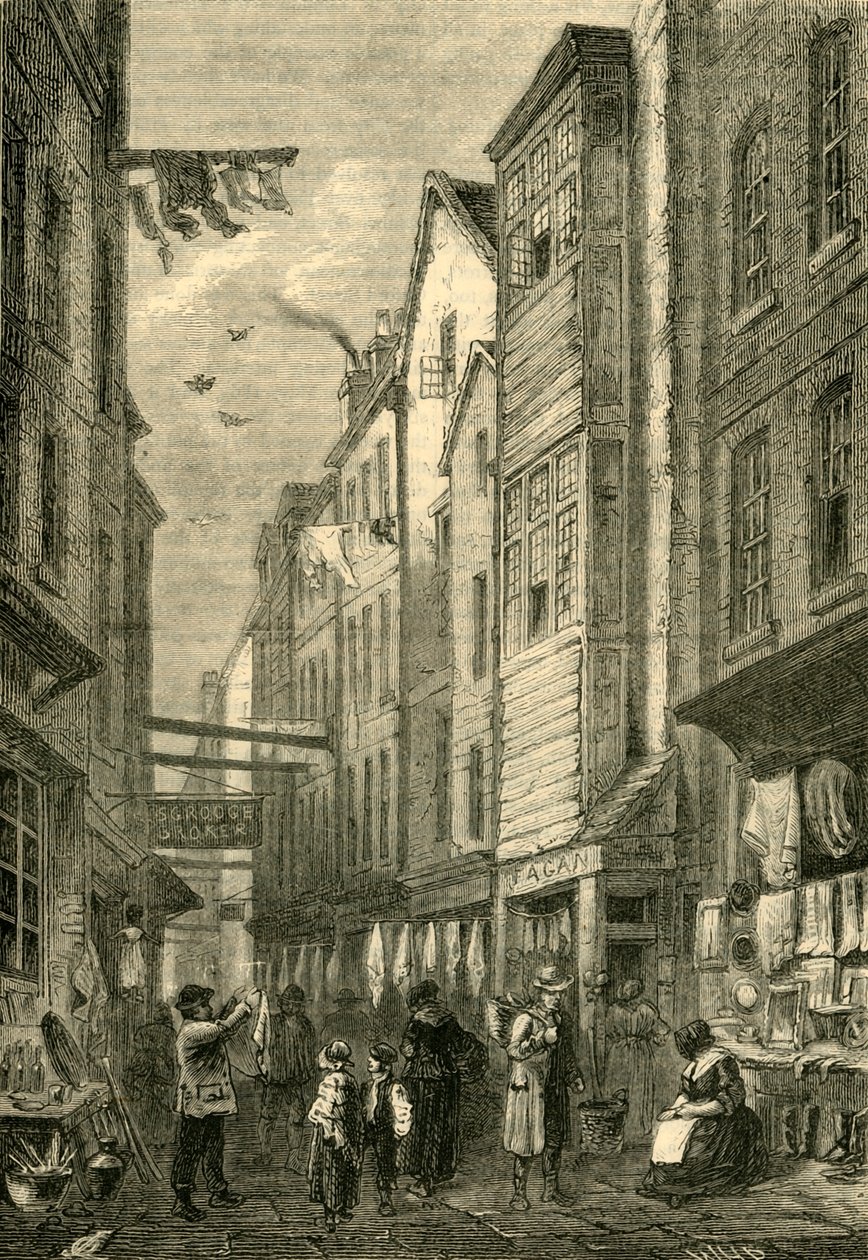 Field Lane 1840 körül, c1872. alkotó: Unbekannt