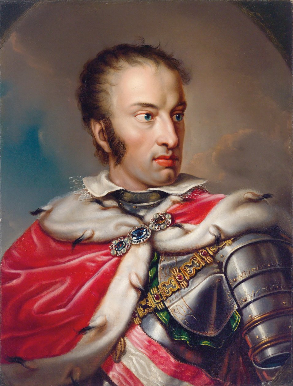 Károly osztrák főherceg tábornagy 1771-1847, Teschen hercege, kb. 1840. alkotó: Unbekannt