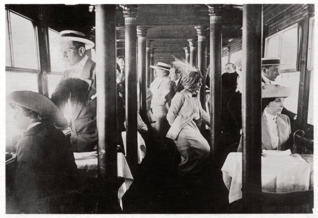 Filmcég a Zeppelin LZ13 Hansa fedélzetén, c1912-1914 1933 alkotó: Unbekannt