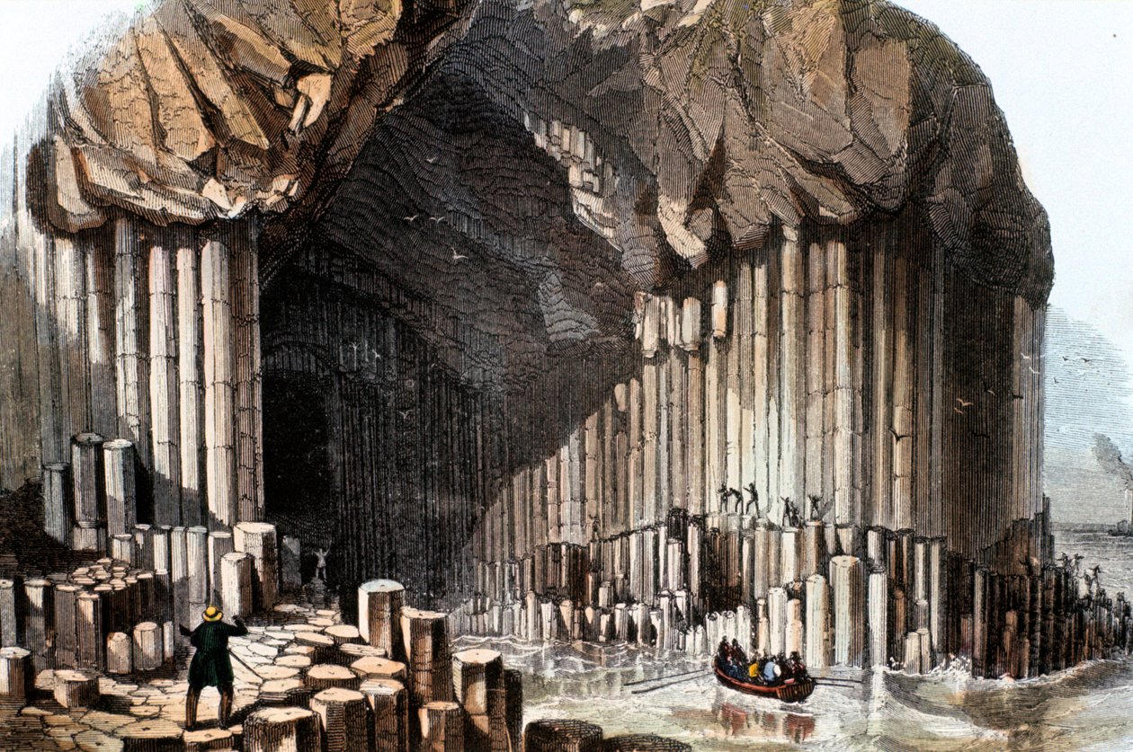 Fingals-barlang, 1849 alkotó: Unbekannt
