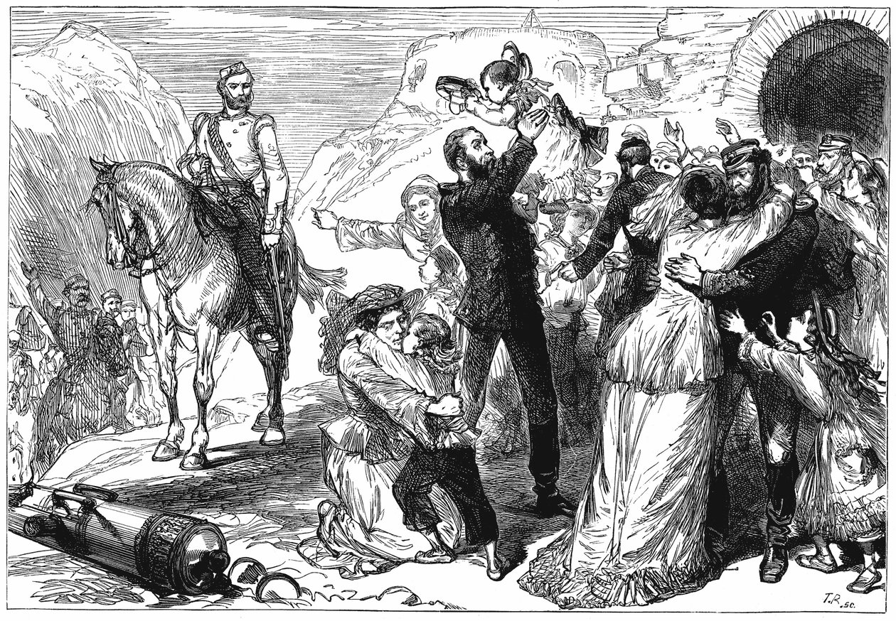 Első angol-afgán háború 91838-1842, c1880 alkotó: Unbekannt