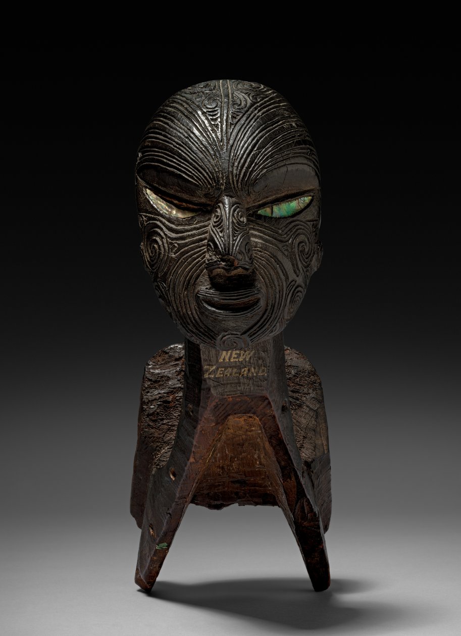 Fishing Canoe Prow, 1800-as évek. alkotó: Unbekannt