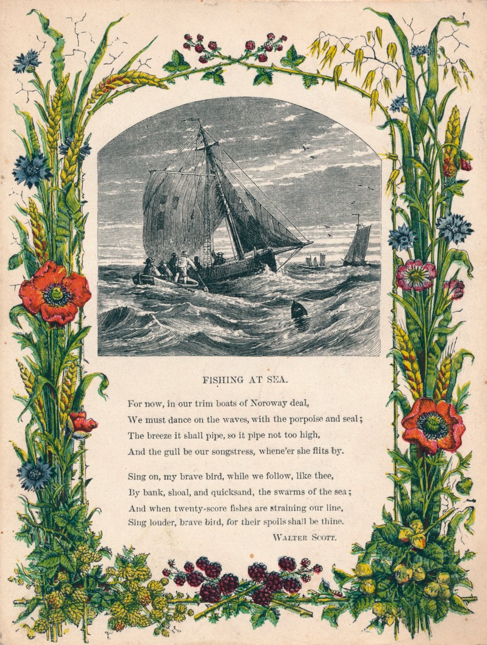 Halászat a tengeren, Walter Scott, c1900 alkotó: Unbekannt