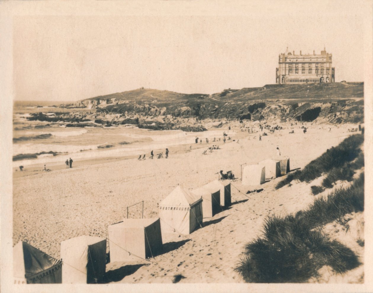 Fistral Beach - Newquay, 1927 alkotó: Unbekannt