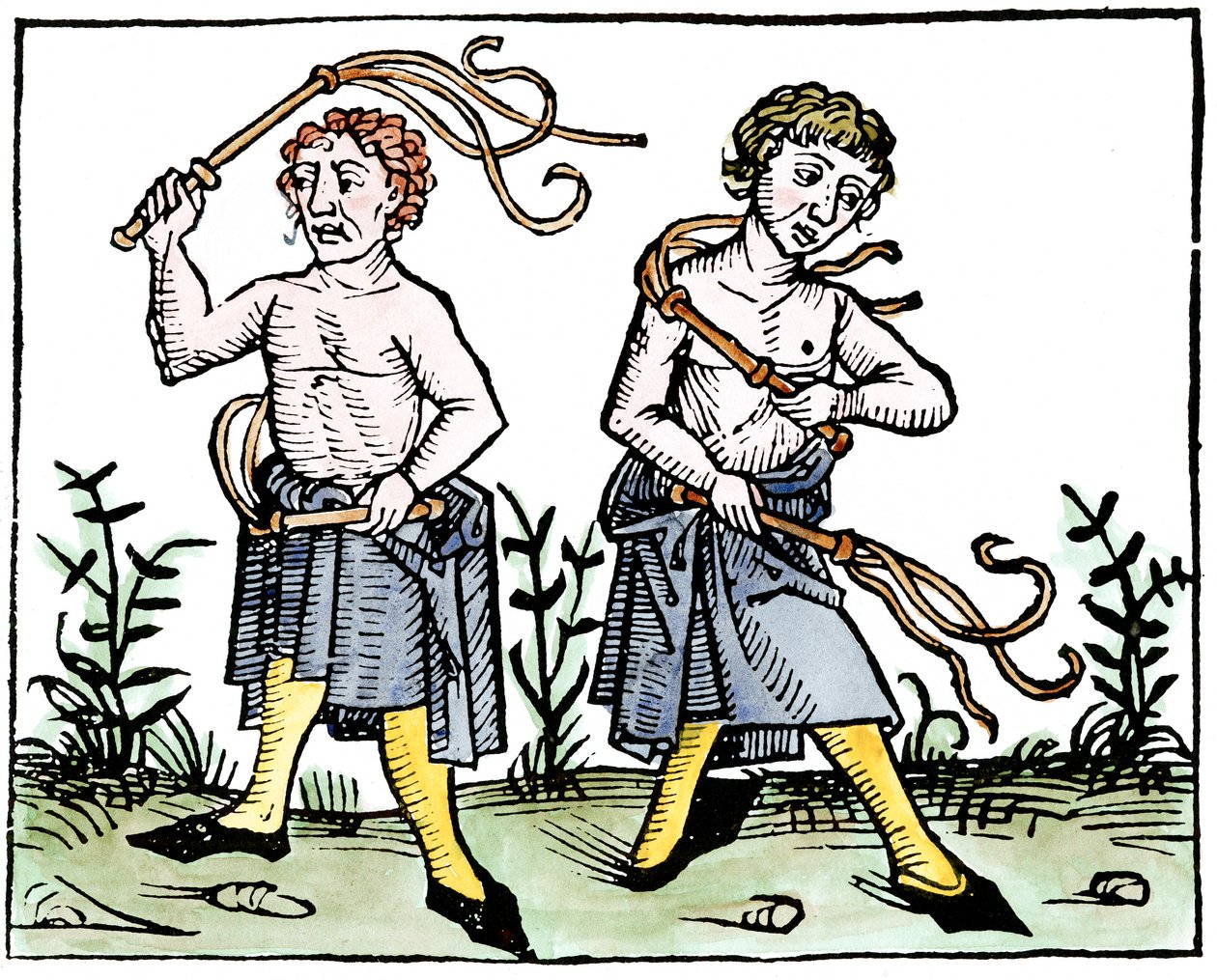 Lobogósok, 1493 alkotó: Unbekannt