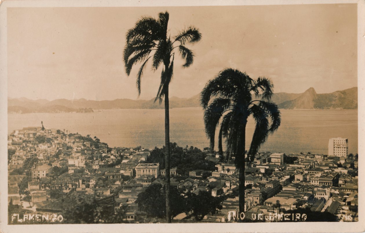 Flamengo. Rio de Janeiro, 1929 alkotó: Unbekannt