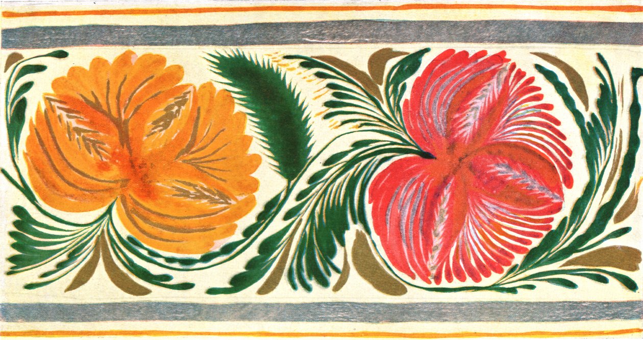 Virágtervezés, Ukrajna, 1925, 1928. alkotó: Unbekannt