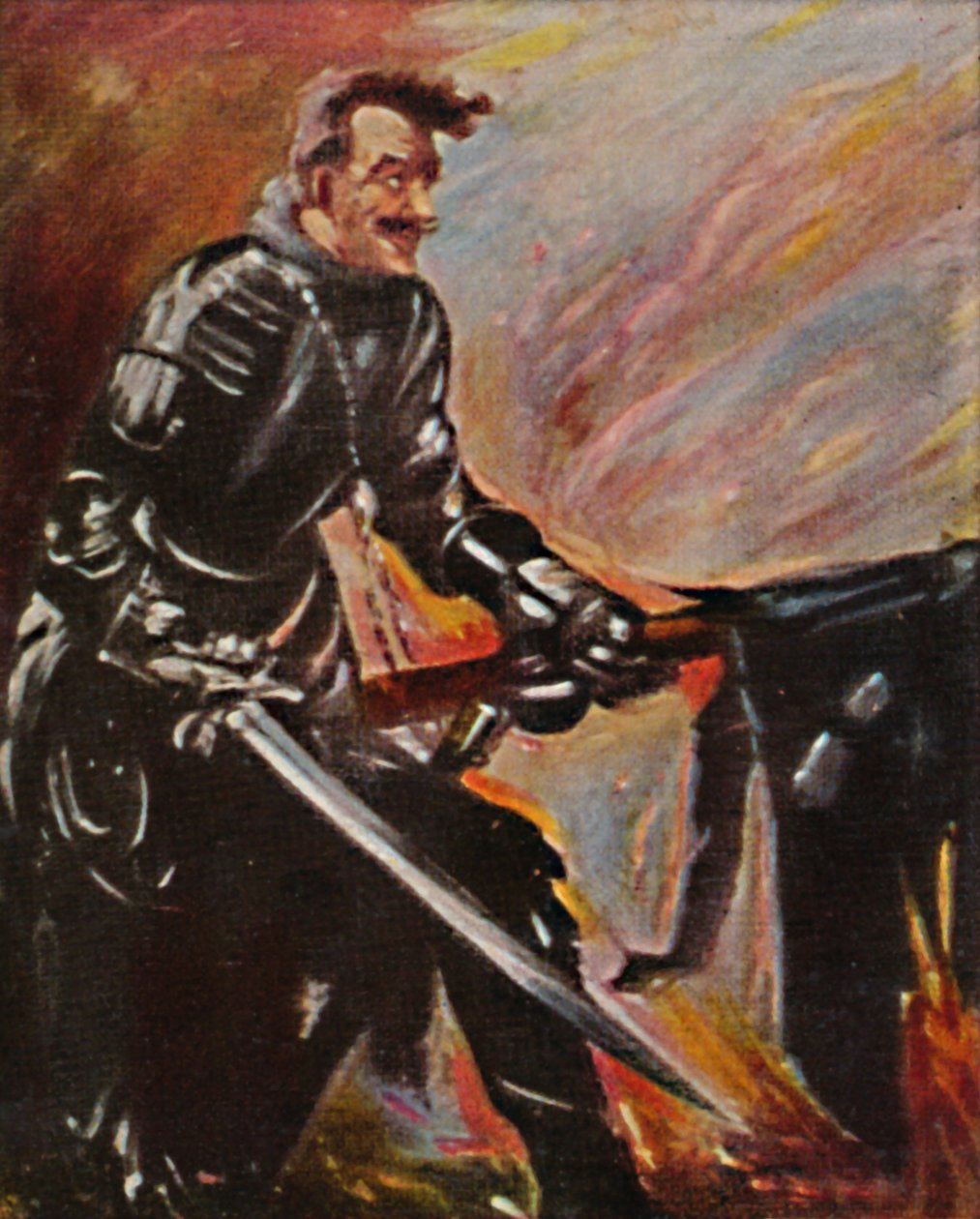 Florian Geyer + 1525. - L. Corinth festménye, 1934. alkotó: Unbekannt