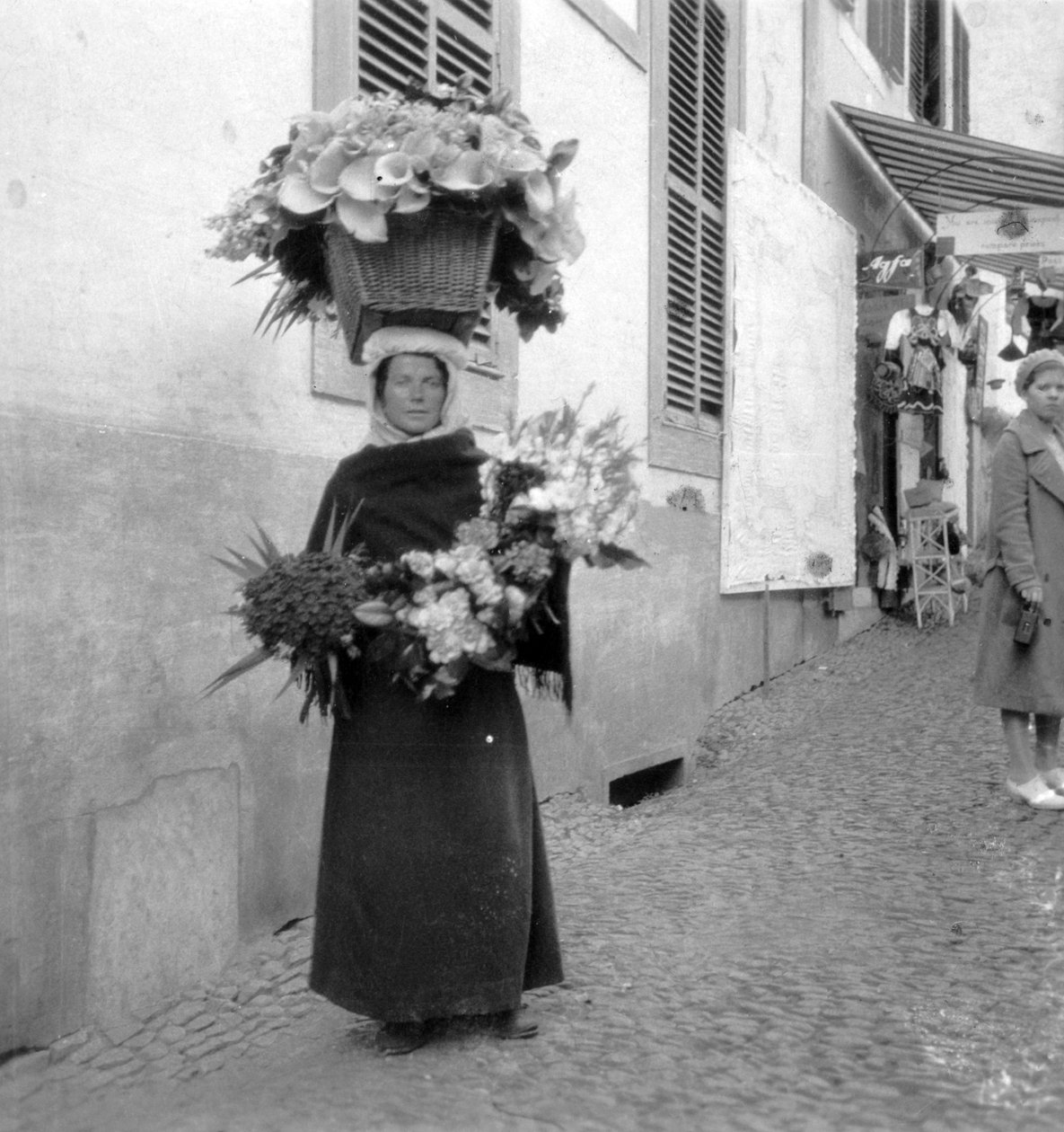 Virágárus, Funchal, Madeira, XX. század alkotó: Unbekannt
