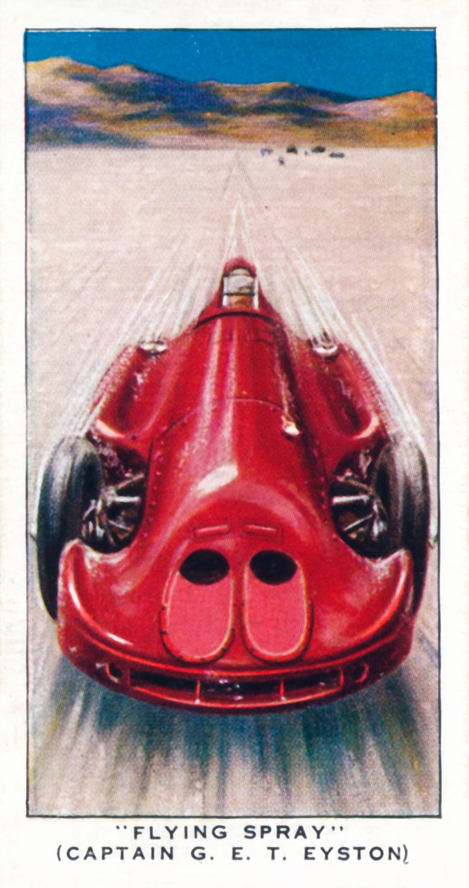 Repülő spray kapitány, G. E. T. Eyston, 1938 alkotó: Unbekannt