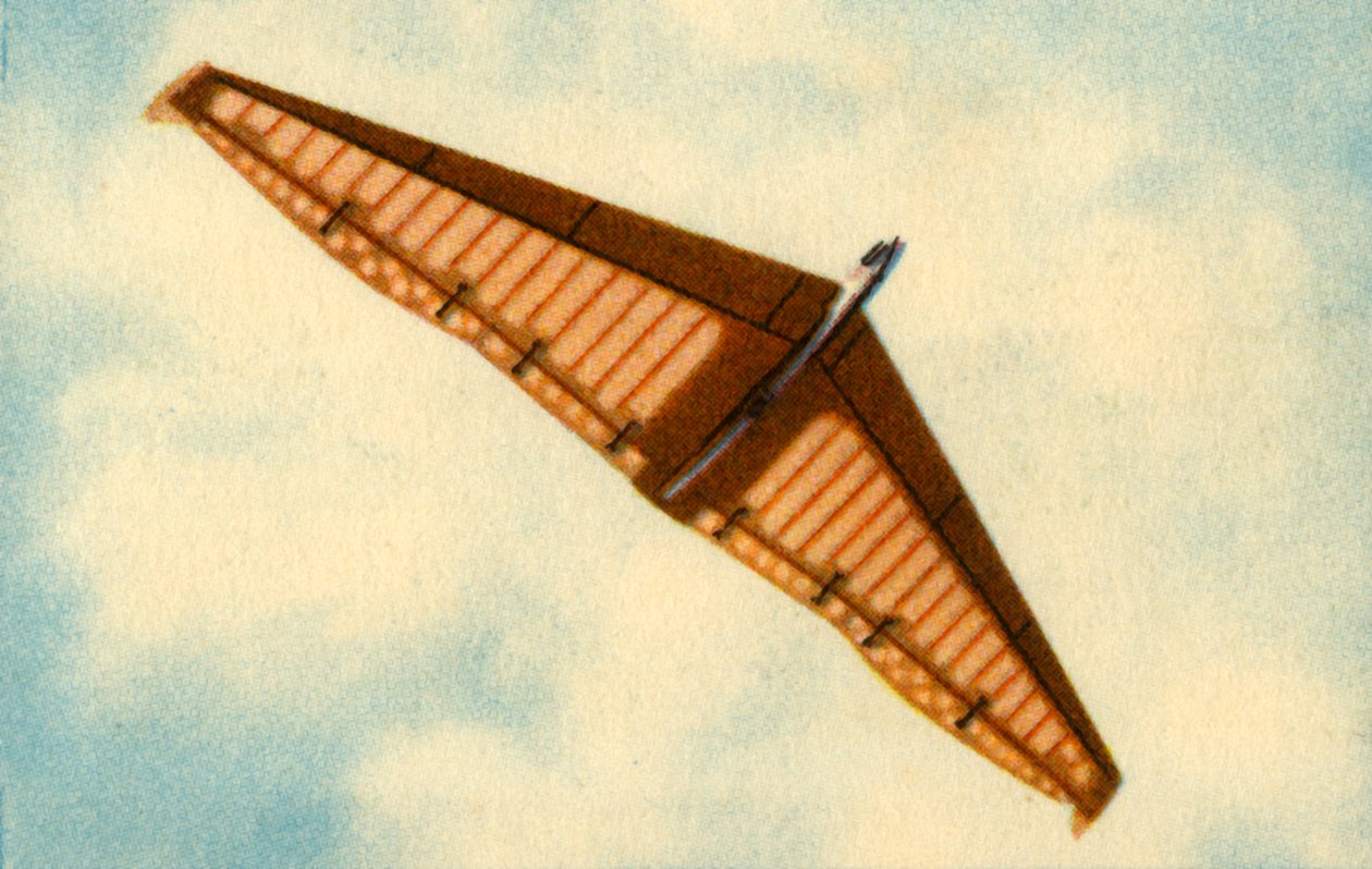Repülő szárnyú repülőgépmodell, 1932. alkotó: Unbekannt