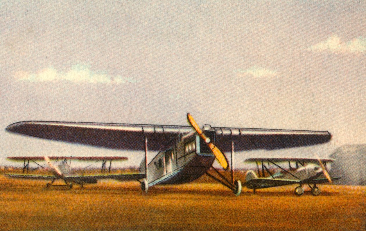 Focke-Wulf A 21 Photomöwe repülőgép, 1920-as évek, 1932. alkotó: Unbekannt