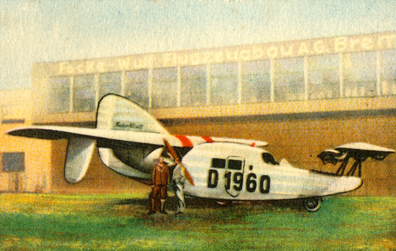 Focke-Wulf F19a Ente repülőgép, 1920-as évek, 1932. alkotó: Unbekannt