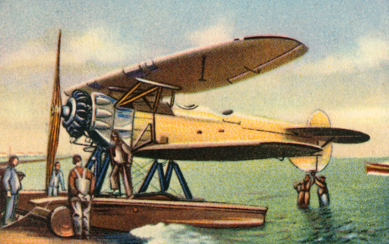 Focke-Wulf W 4 floatrepülőgép, 1920-as évek, 1932. alkotó: Unbekannt