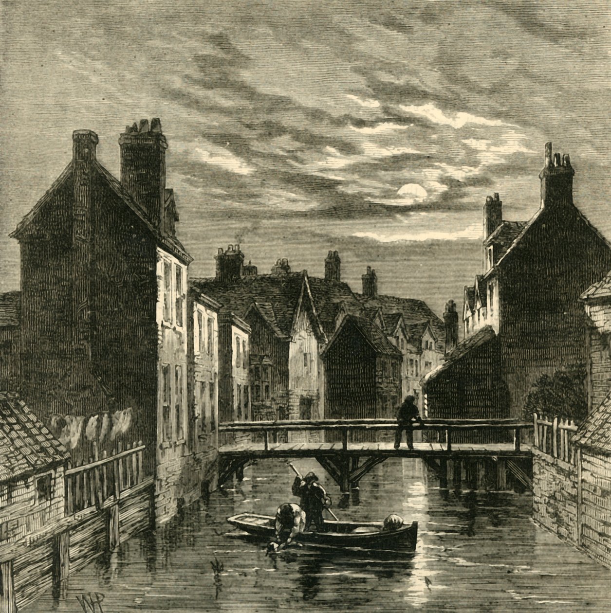 Folly Ditch, Jacobs Island, 1878. alkotó: Unbekannt