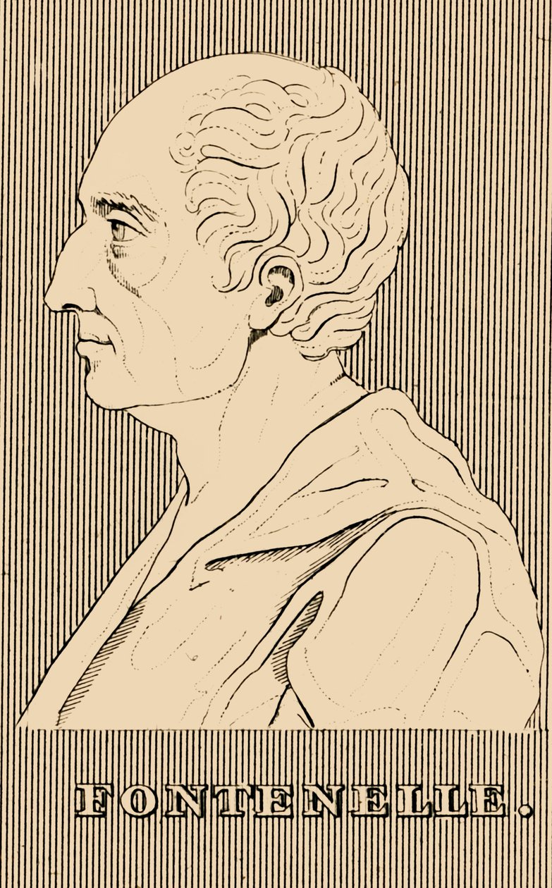 Fontenelle, 1657-1757, 1830. alkotó: Unbekannt