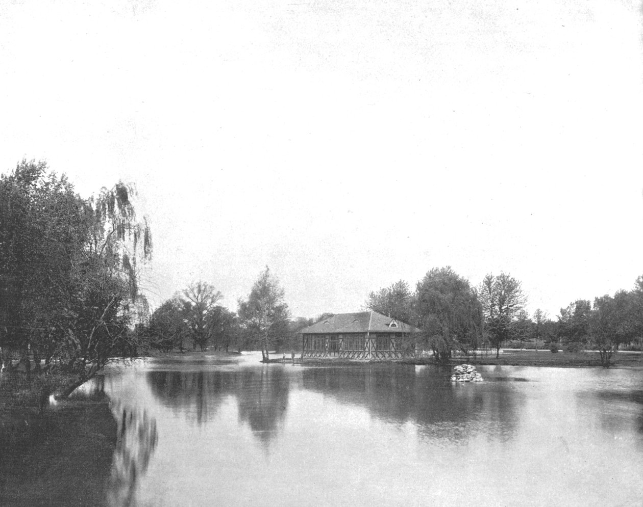 Forest Park, St. Louis, Missouri, USA, 1900 körül. alkotó: Unbekannt
