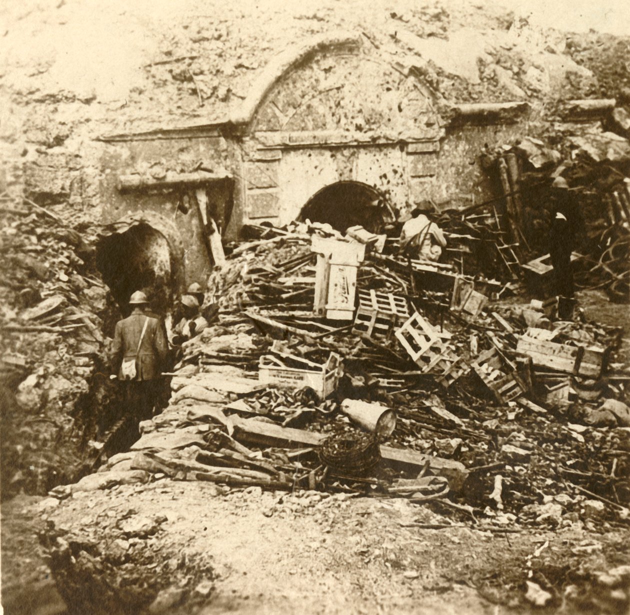 Souville erőd, Verdun, Észak-Franciaország, 1914-c1918 alkotó: Unbekannt