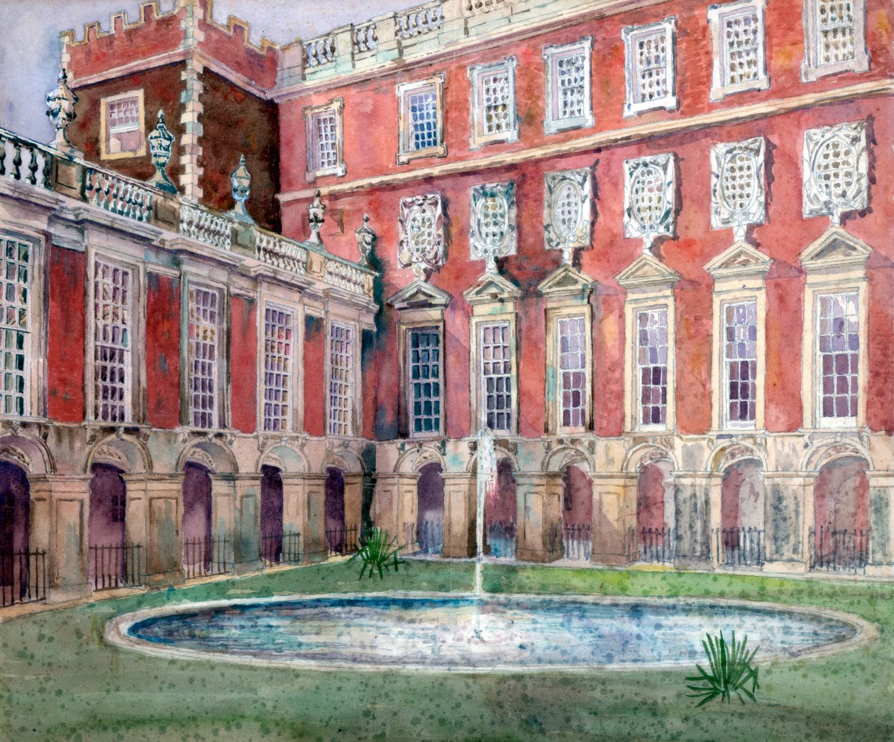 Szökőkút a Hampton Court Palace-ban alkotó: Unbekannt