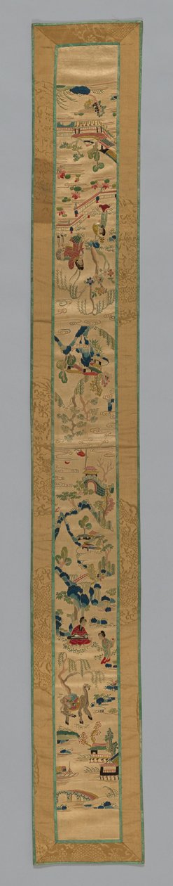 Fragment Sleeve Band, Kína, Qing-dinasztia 1644-1911, 185075. alkotó: Unbekannt