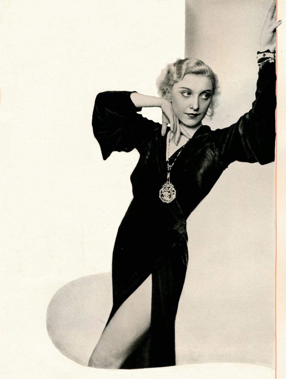 Frances Day személyesen: A Booths Gin minden társaságban a legjobbat hozza ki, 1935 1935. alkotó: Unbekannt