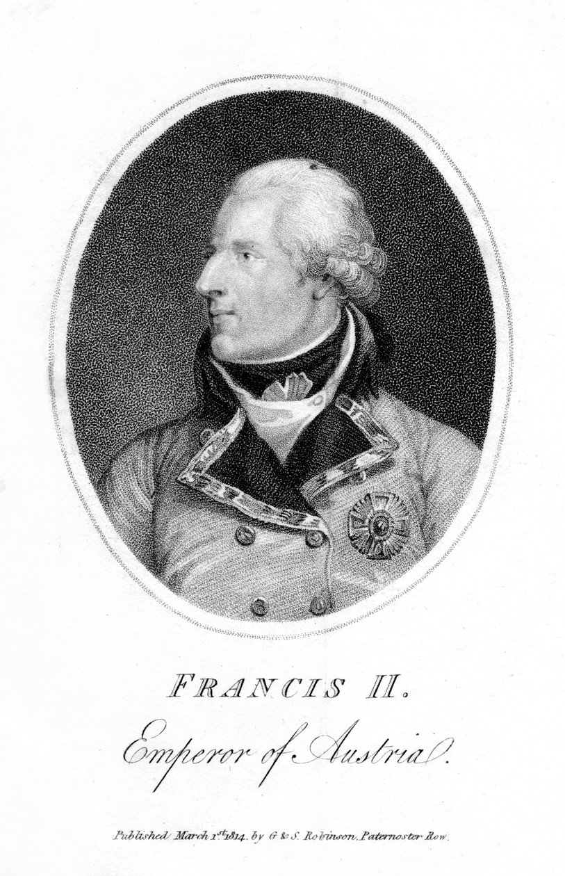 II. Ferenc, római római császár, 1814 alkotó: Unbekannt