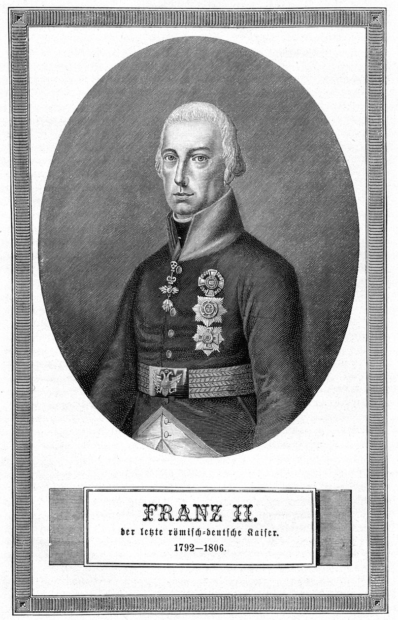 II. Ferenc, római római császár, 1900 alkotó: Unbekannt