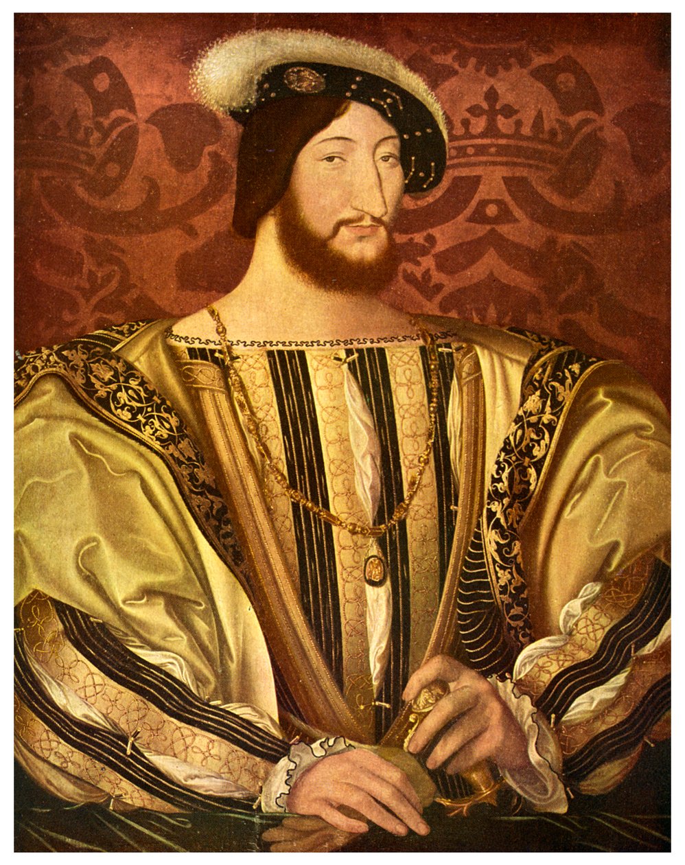 I. Ferenc, Franciaország királya, 1520-1525, 1956. alkotó: Unbekannt