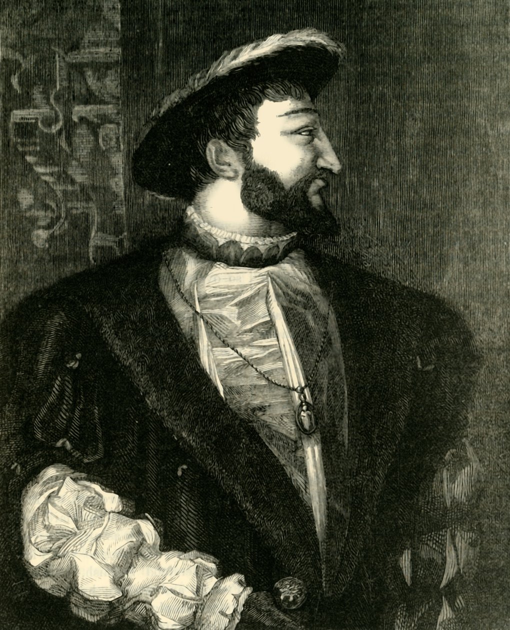I. Ferenc, 1520-1540, 1890. alkotó: Unbekannt