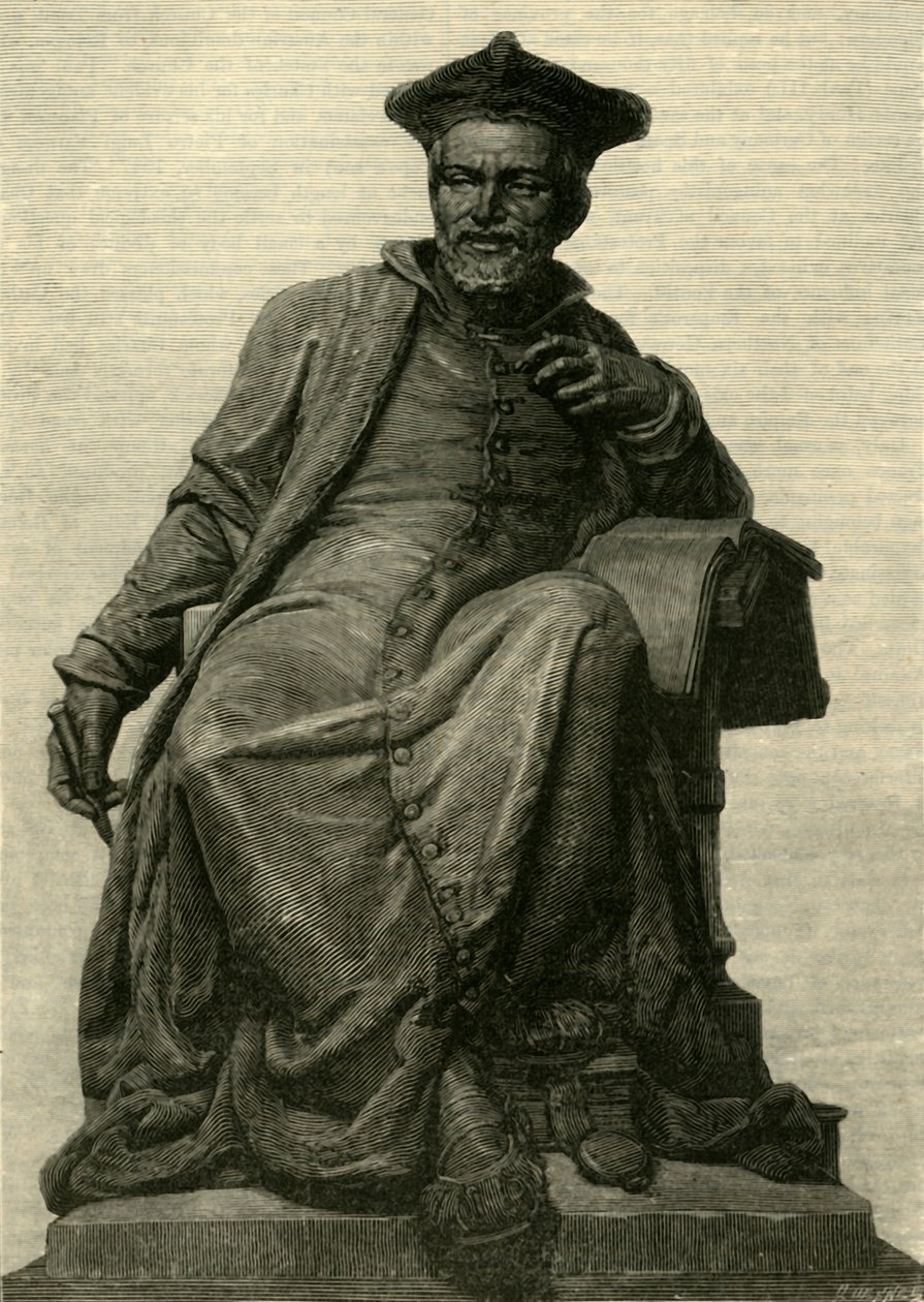 Francis Rabelais, c1483-1553, c1890. alkotó: Unbekannt