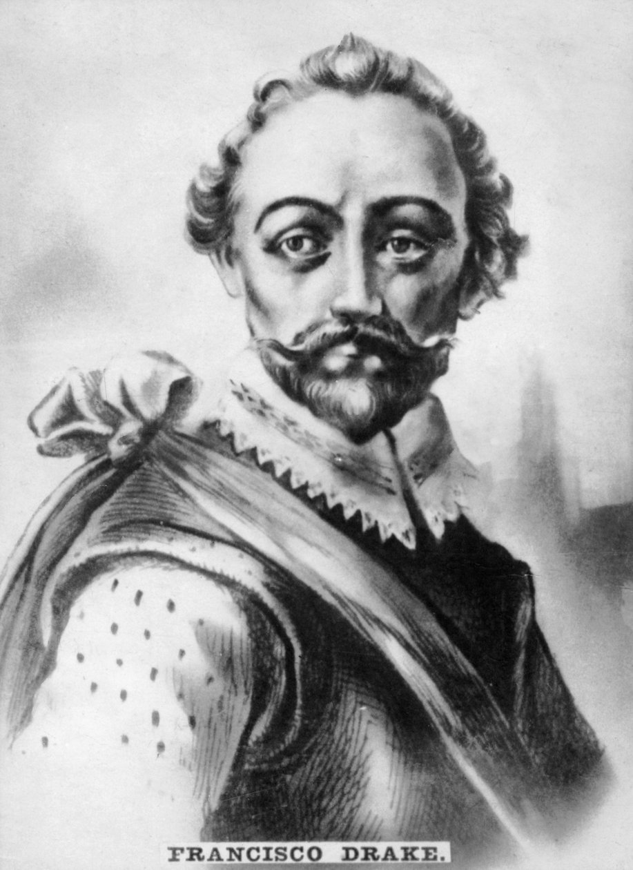 Francisco Drake, 1540-1596, 1920-as évek alkotó: Unbekannt
